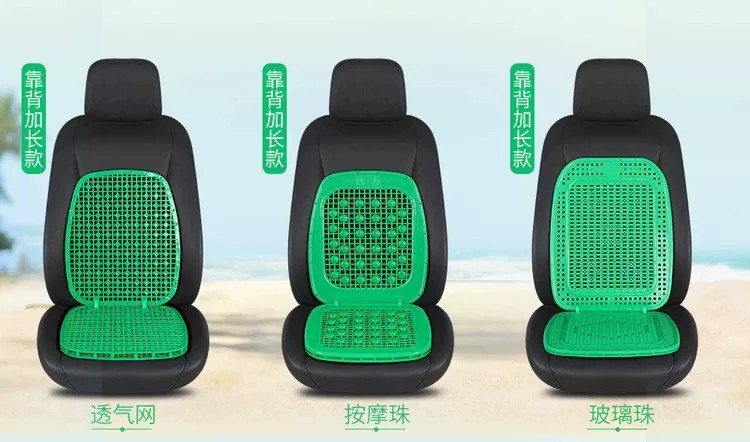 Car seat cushion, summer cooling pad, ventilated and breathable, specialized for trucks, forklifts, vans, forklifts, and excavators, double-layer seat