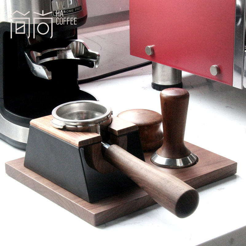 Coffee Machine Handle Non-Slip Universal Base Coffee Storage Box Handle Utensil Coffee Press Three-Piece Set Cross-Border