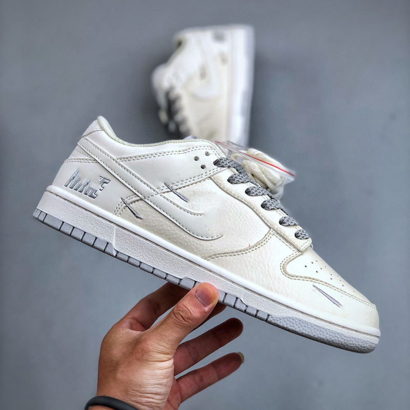 Original Dunk Multi-Swoosh Sneakers Retro Sb Dunk Men's and Women's Skateboarding Trendy Shoes Leather Casual Couple Sports Shoes
