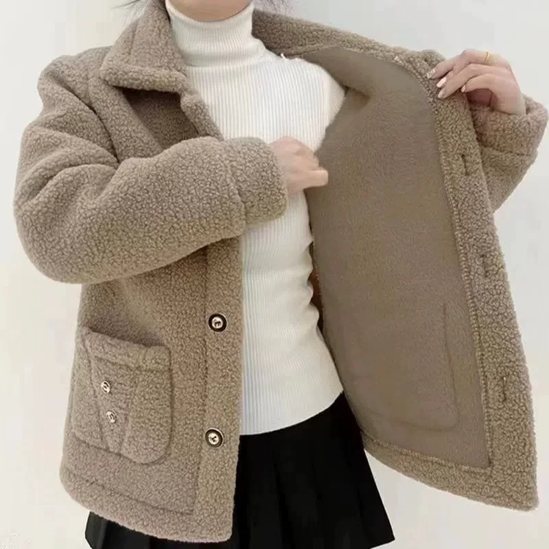 Warm jacket, mid length