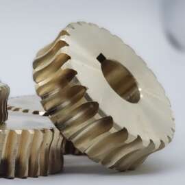 铜蜗轮蜗杆机械金属传动铜涡轮减速机蜗轮配件专业厂家加工定 制