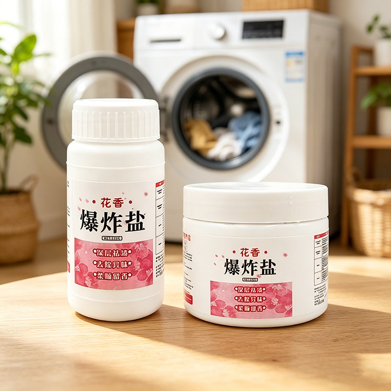 衣物花香爆炸盐漂白剂去渍去黄增白彩漂粉彩色衣服增香清洁洗衣粉