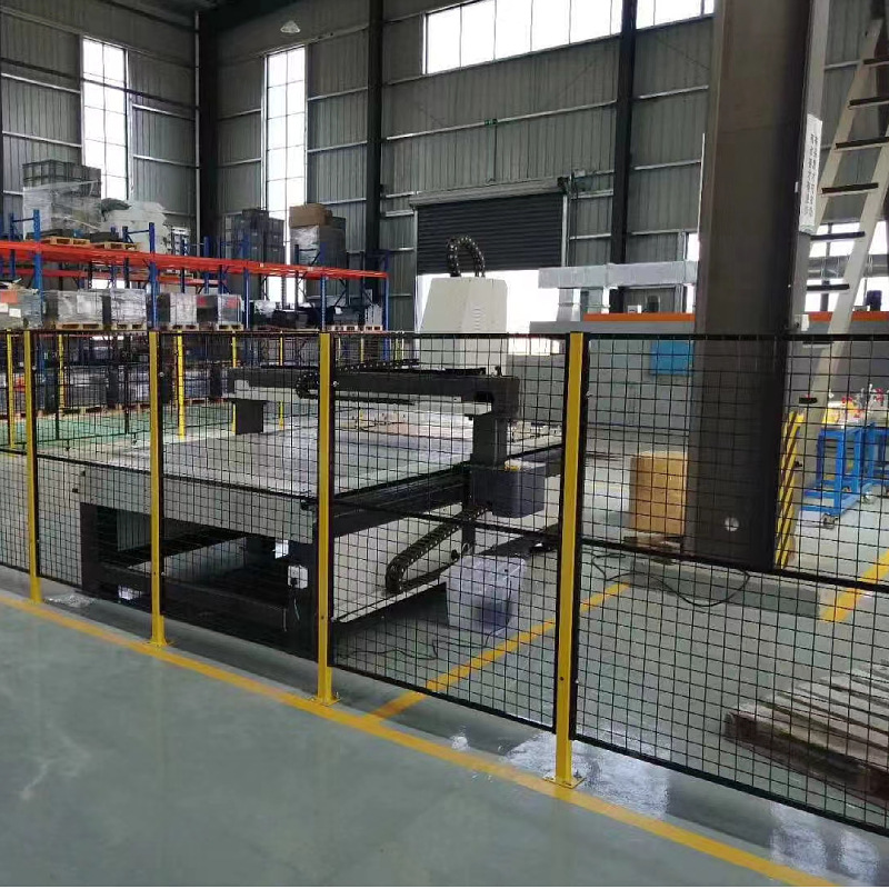 车间隔离网 机器人护栏  厂区车间仓储无缝隔离网 机械设备隔离栅