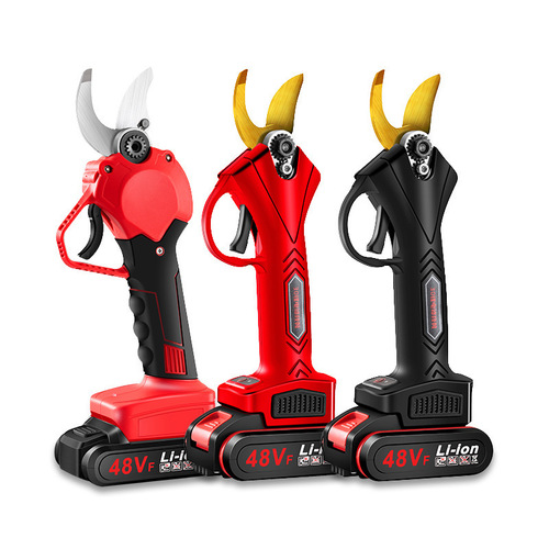 Portable Lithium Battery Pruning Shears Charging Wireless Electric Tree Trimmer Garden Electric Scissors Lithium Battery Branch Trimmer