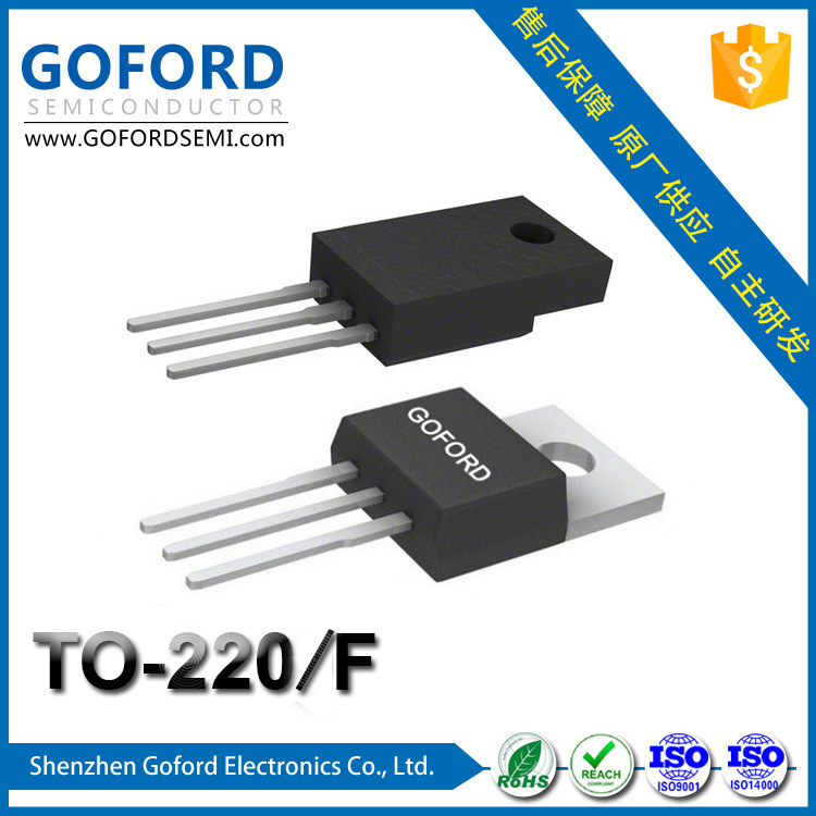 MOS管G75P04FI -40V -54A 6mΩ TO220F 塑封 P沟道 工业级 GOFORD