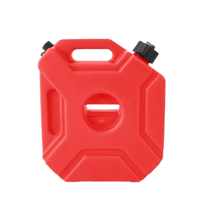 卸売り自動車オートバイ予備タンク5lロック付き緊急油びんディーゼルガソリンプラスチック油桶は国境を越えて厚くなった
