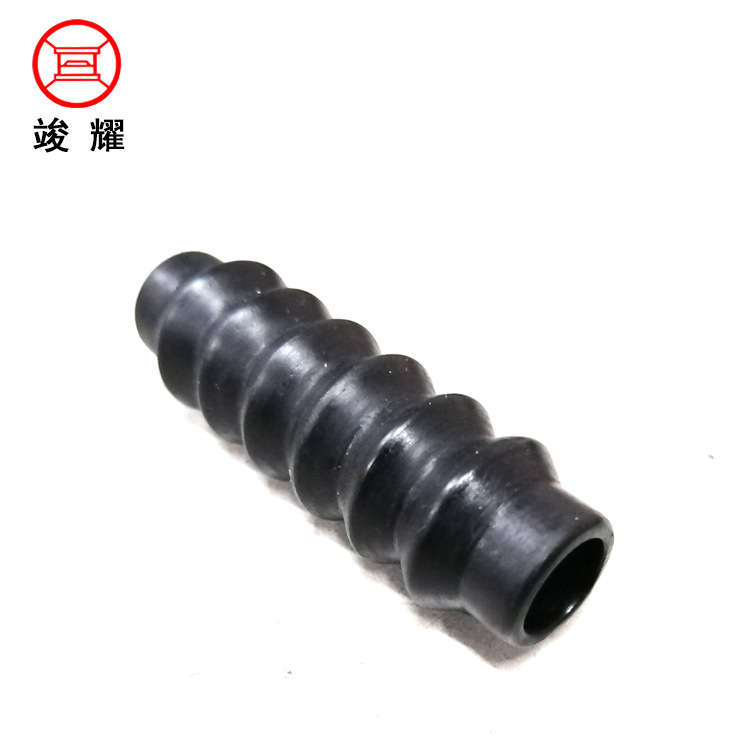 轮椅配件购物车配件刹车弹簧防尘套波纹伸缩保护套硅胶套管胶套