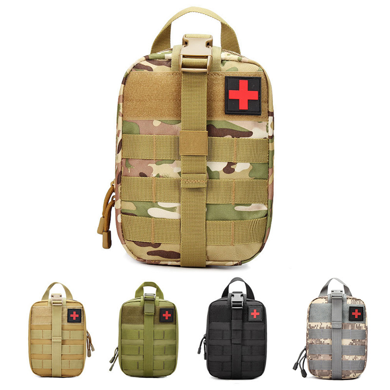 Botiquín de primeros auxilios PUBG viaje de almacenamiento médico al aire libre táctico bolsa de medicina de emergencia al aire libre camuflaje Portátil Bolsa médica portátil