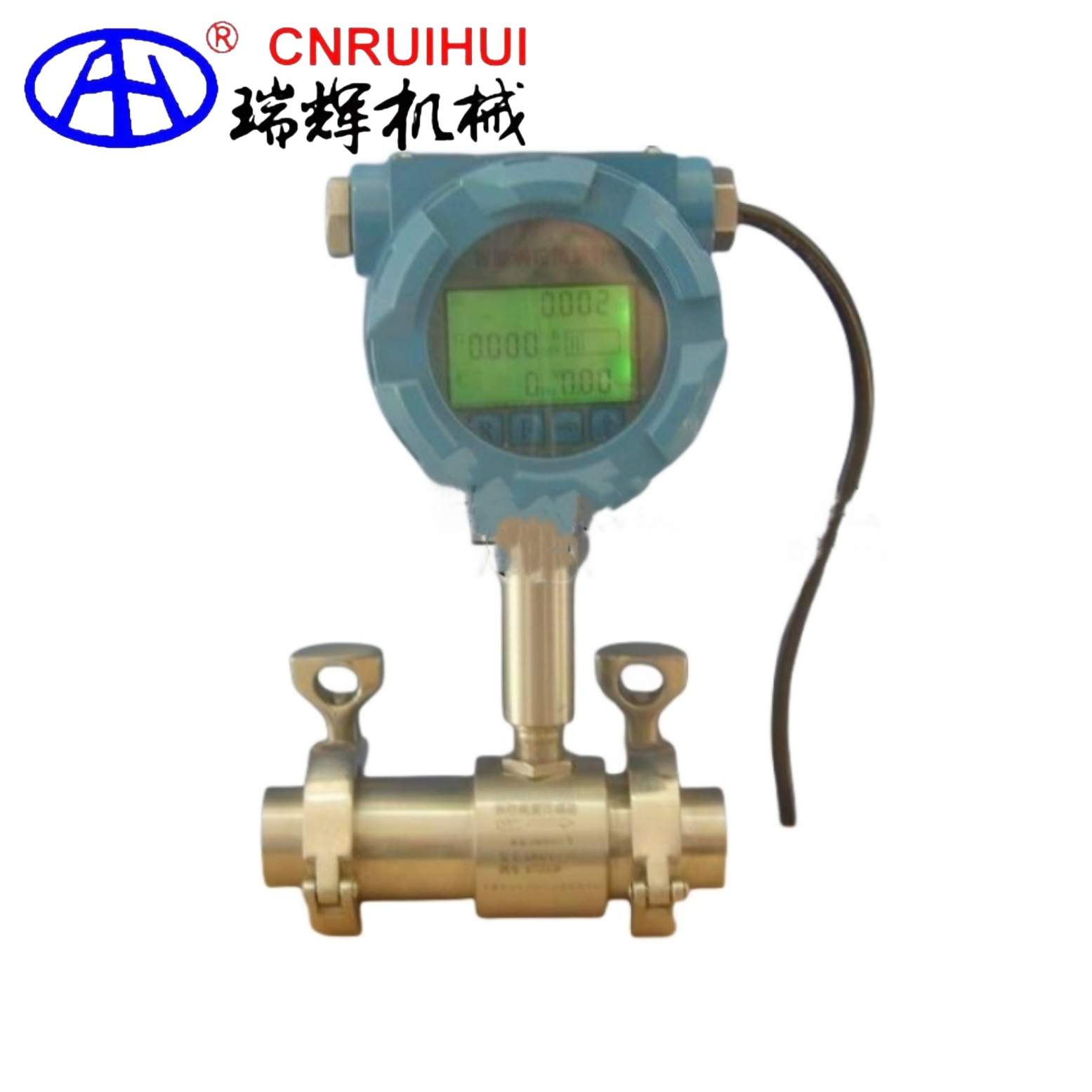 瑞辉牌 全不锈钢卡箍式水表 卡箍式工业级水表  DN15