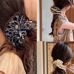 手編み枝蔓ヘアゴム、かぎ針編みヘアゴム、ポニーテールヘアゴム、ヘアアクセサリー、個性的で万能なヘアアクセサリー、女性用ヘアアクセサリー