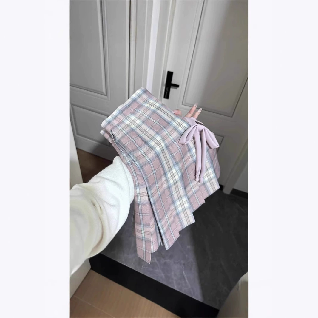 [Sakura Nai Spring] Подлинная юбка с плиссированной юбкой