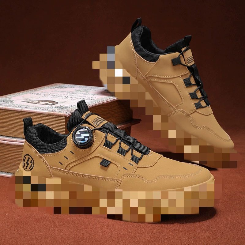 Весенние мужские туфли 2025 новые дышащие туфли