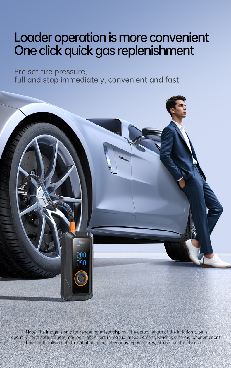 Wireless Air Pump Cross-Border Car Portable Car Electric Pump Car Tire Car Inflator