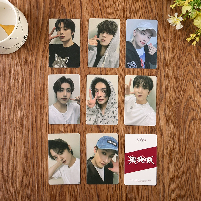 Набор фотокарточек STRAY KIDS, маленькие карточки 5.4×8.6 см, варианты A–J и коллекции по участникам