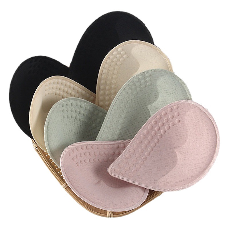 Esponja delgada almohadilla para el pecho taza de gota de agua invisible transpirable amor deportes sujetador ropa de yoga almohadilla para el pecho taza insertar ropa interior