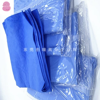 批发pva彩色鹿皮巾擦车洗车毛巾压圆点宠物吸水毛巾宠物衣服面料
