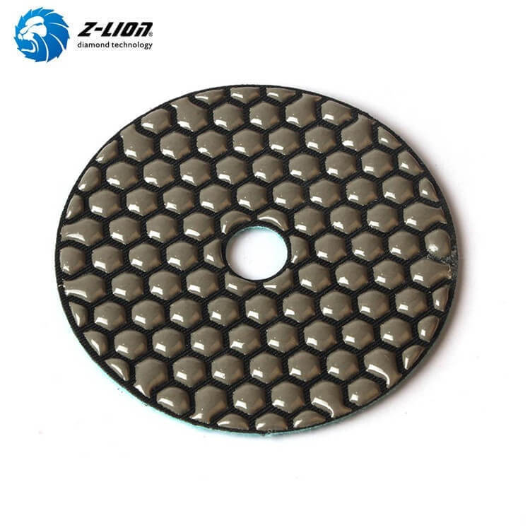 干磨片树脂金刚石抛光片大理石地板台面划痕修复100 mm 工厂直供