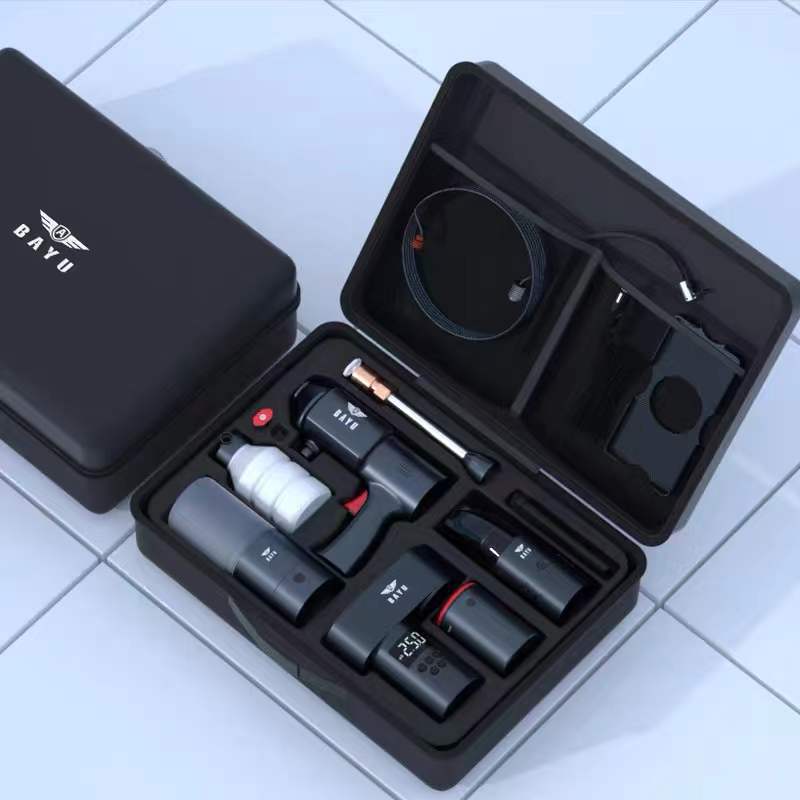 百羽无线洗车机车用家用便携式锂电池高压水枪强力洗地充电式清洗