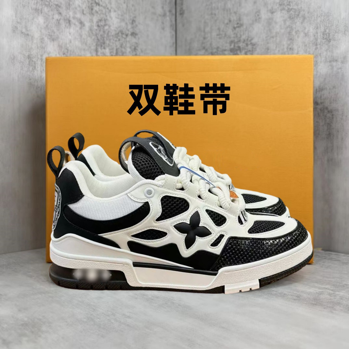 Comercio exterior zapatos de pan europeo zapatos de papá zapatos de hombre aumento de altura de suela gruesa zapatos de deporte transpirables moda versátil zapatos para correr mujeres