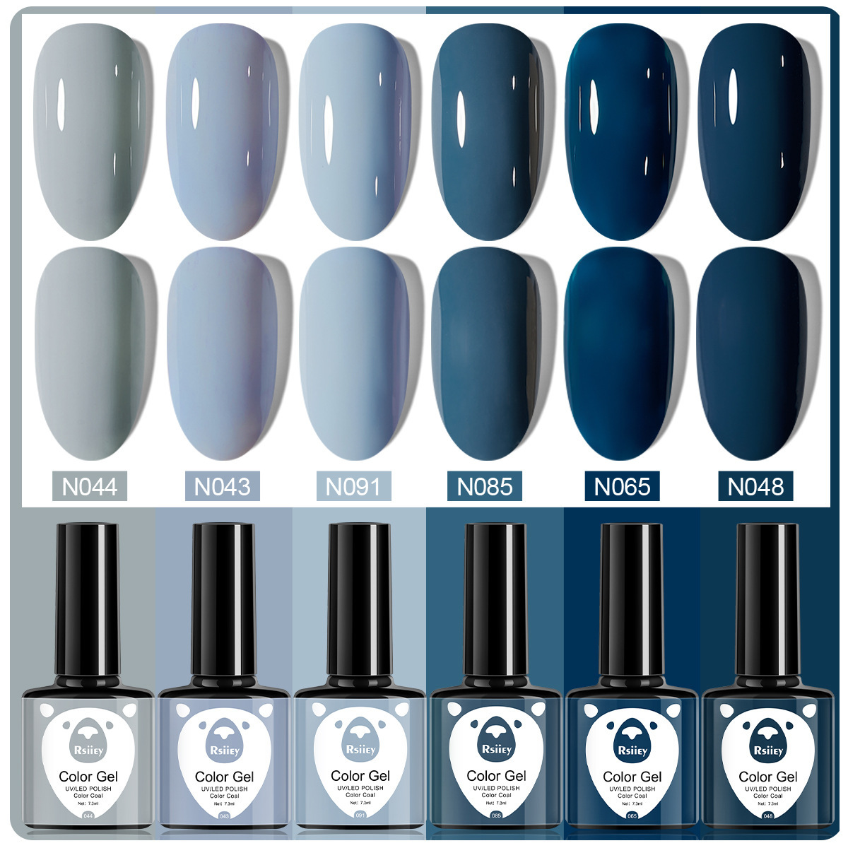 6 colores esmalte de uñas pegamento fototerapia embotellada color popular pintado brillante ojo de gato pegamento UV fototerapia pegamento esmalte de uñas traje de pegamento