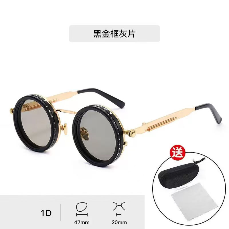 ND9 ギア調整可能な減光サングラス釣り運転フィルターレトロメガネ抗 UV パーソナライズされた偏光サングラス