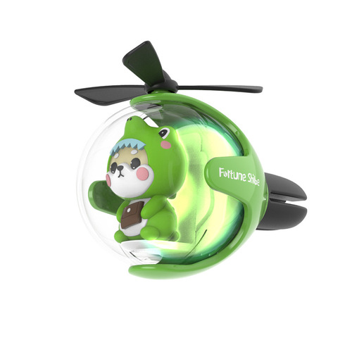 New Style Small Dog Airplane Ball Car Air Freshener Cute Odor Removal Car Decor Car Air Freshener Ornament Gift