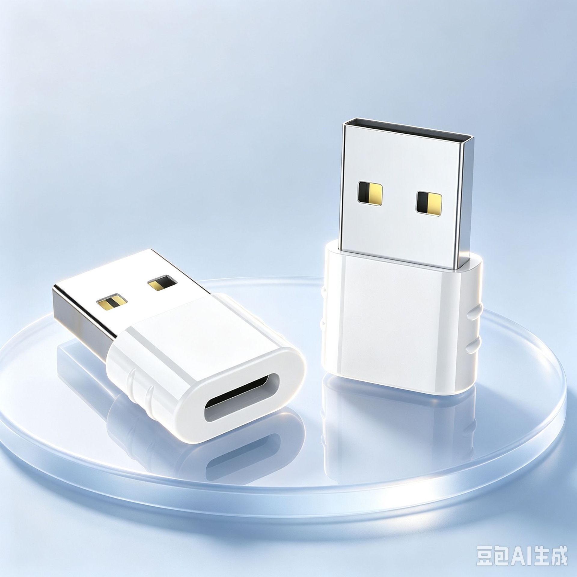 Type-c转USB2.0转接头电脑TYPEC接口拓展手机数据充电线传输转换