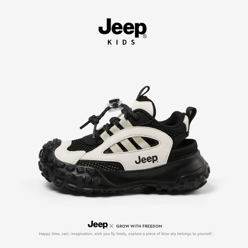 Сандалии Jeep, летние, дышащие для мальчиков, 6–12 лет