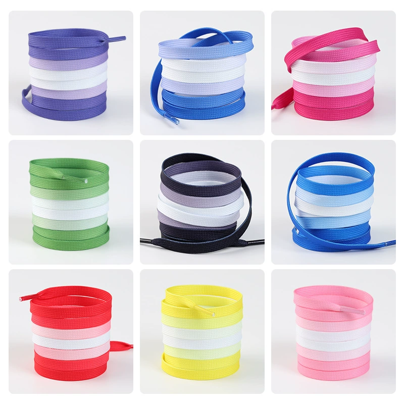 Градиентные шнурки AJ1 Air Force One af1 мужской черно-белый зеленый оранжевый мята зеленый белый туфли шнурки шнурки женские кроссовки