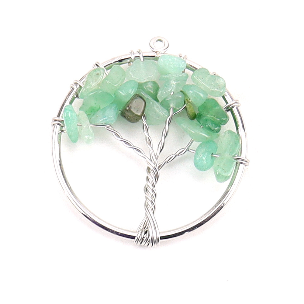 Simple Style Lucky Tree Natural Stone Agate Wholesale Pendants display picture 29