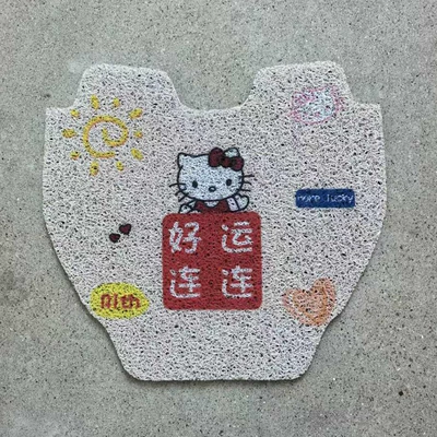 Modification Accessories Decoration Collection — Electric vehicle foot mat - good-luck-no9-cz90