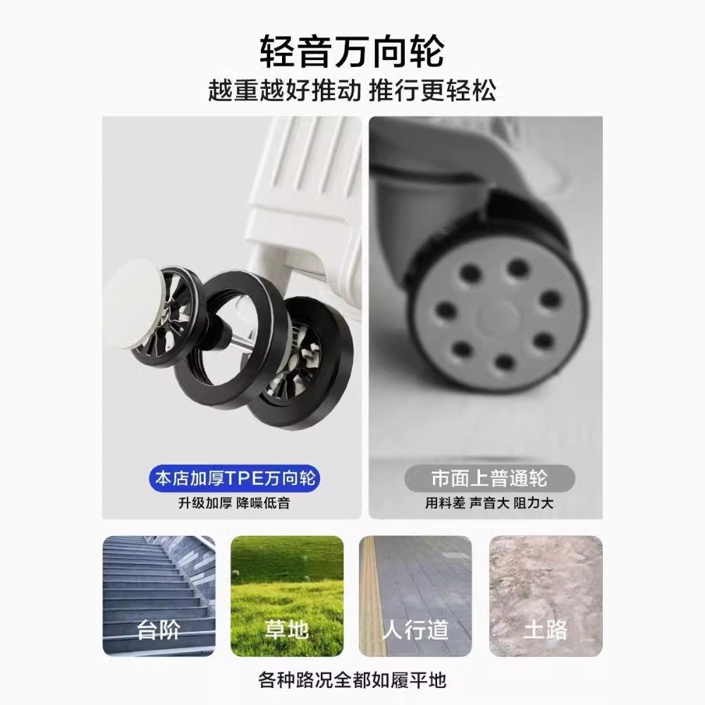 [Fábrica de selección estricta] maleta de mujer red retro 20 pulgadas maleta pequeña maleta silenciosa