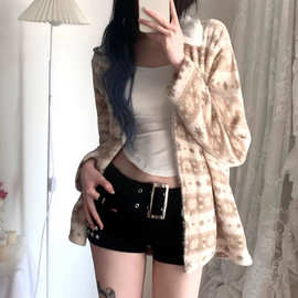 辣妹牛仔超短裤女弹力修身小个子铆钉低腰新款紧身性感显瘦热裤潮