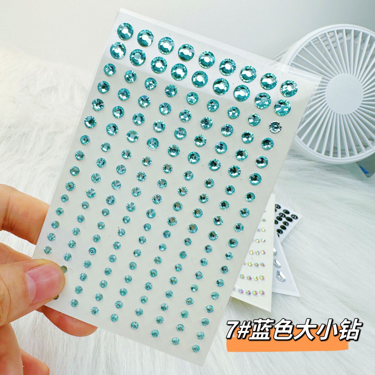 블루 사이즈 다이아몬드