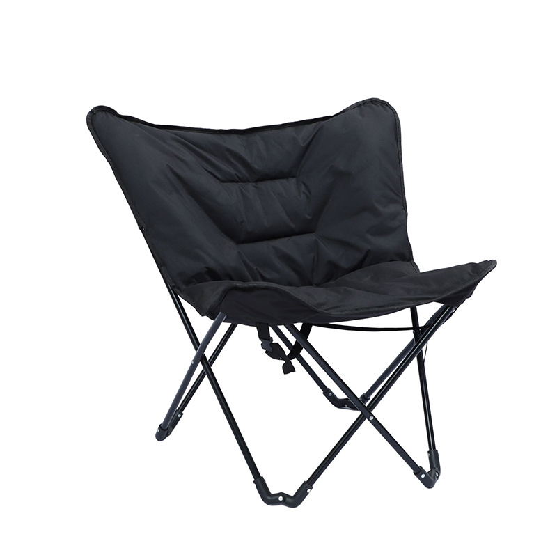 Silla plegable al aire libre Silla de Luna portátil Silla de mariposa camping dosel Silla de ocio respaldo Silla de pesca camping taburete