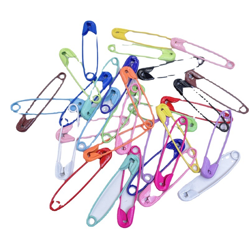 30mm hierro pintura color pin Candy color collar clave accesorios aguja DIY accesorios de la joyería colgante creativo