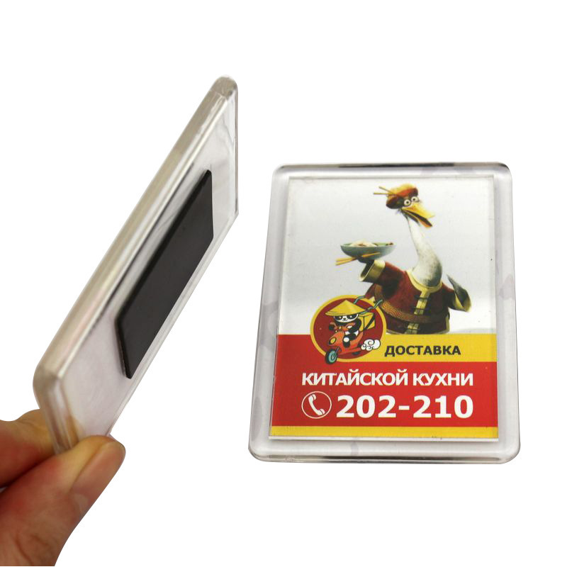 Source Manufacturer Produces Acrylic Magnetic Refrigerator Magnets, Promotional Gift Acrylic Photo Frame Refrigerator Magnets
