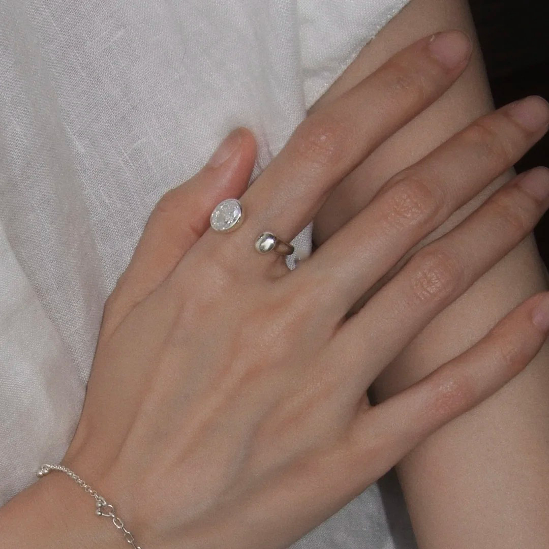 Designer Ring Damen Aus Sterlingsilber Mit Zirkonia Diamanten_voghion.com