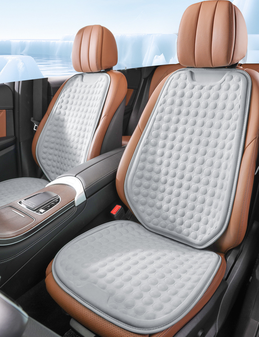Aichewu Car All-Season Universal Summer Seat Cushion Cold Gel Seat Pad Summer Cooling Pad Ventilated Breathable Seat Cushion