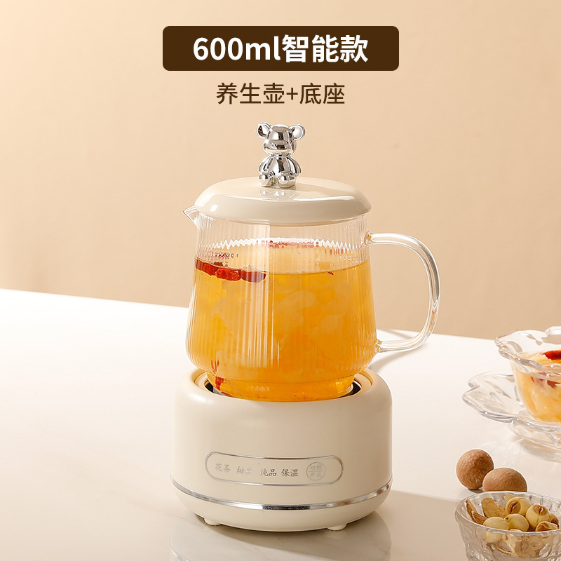 多功能家用养生壶办公室花茶壶炖煮一体煮茶壶养生杯热牛奶电炖杯|undefined