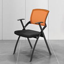 折叠培训椅会议椅简易办公开会工作教育机构靠背椅会议室培训椅子