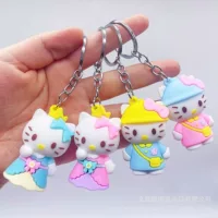 Плюшевый ключодержец мультяшный, игрушка из мягкой резины для учащихся начальной школы, школьный рюкзак, украшение сумки, подарок на день рождения