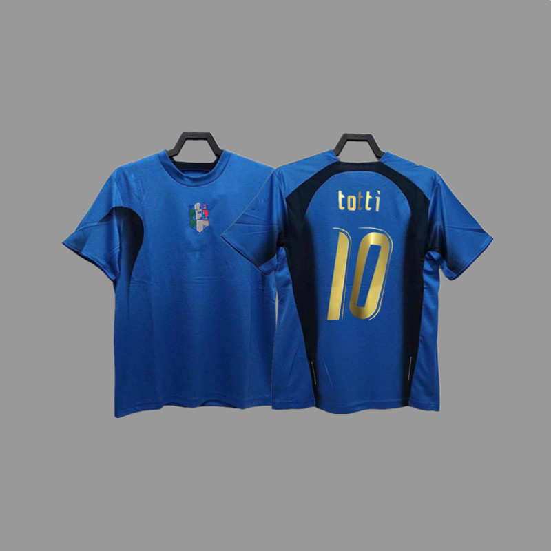 レトロジャージサッカーユニフォームイタリアユニフォームマルディーニバッジョピエロトッティカンナバロジャージ|undefined