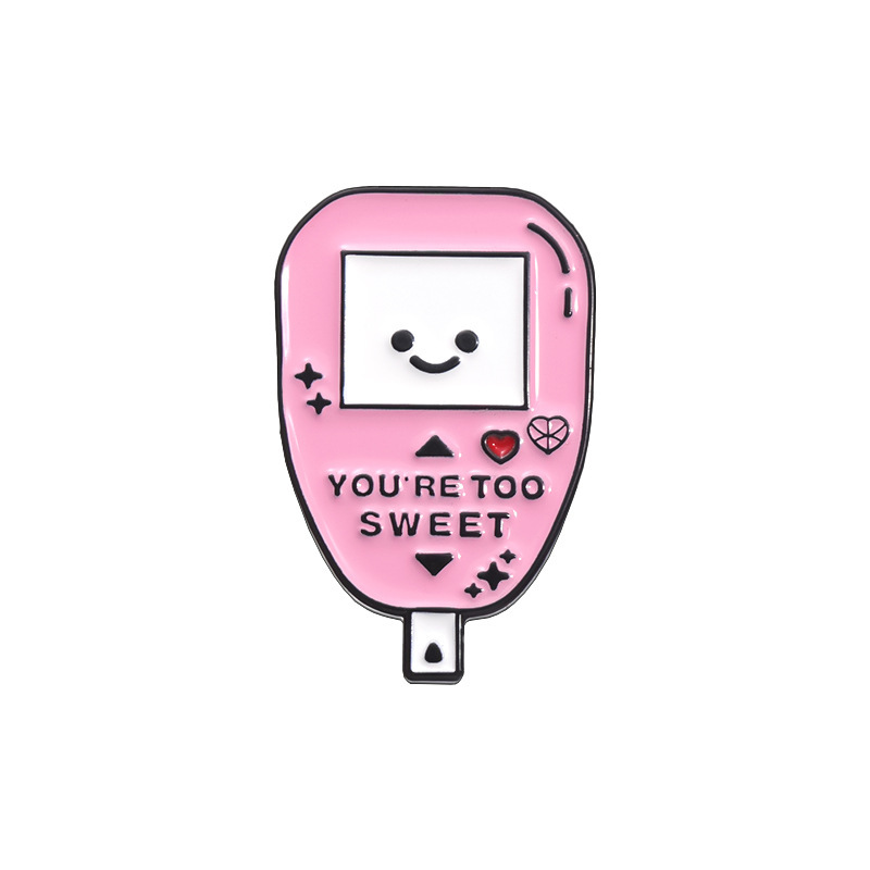 Chao Cool broche de esmalte creativo nicho cultura popular tema broche mochila ropa decoración joyas personales al por mayor en stock