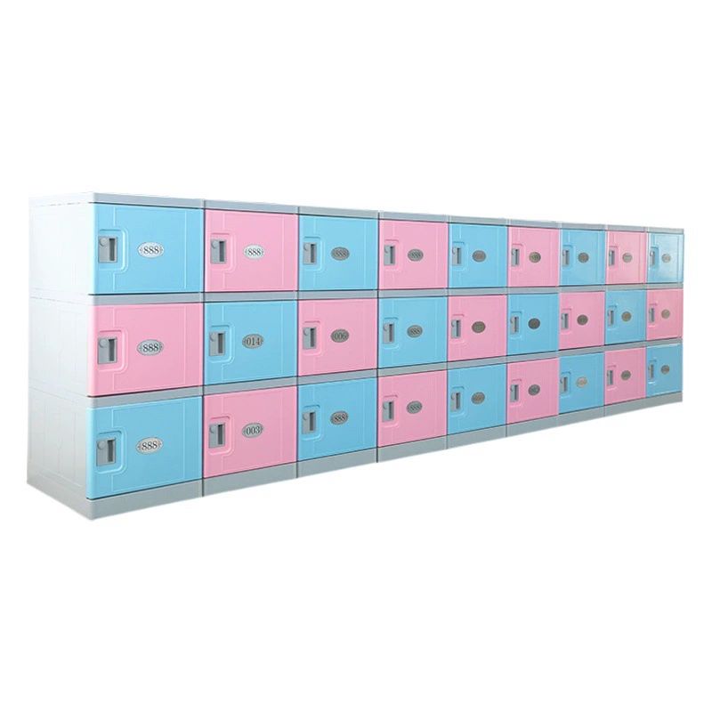 АБС пластиковый студенческий книжный шкаф школьный класс детский сад шкафчик независимый замок мягкий угловой шкаф для хранения