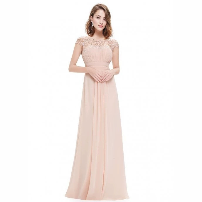 2020 Summer New European and American Women's Clothing Cross-Border New Amazon Lace Dress Bridesmaid Evening Dress New Style