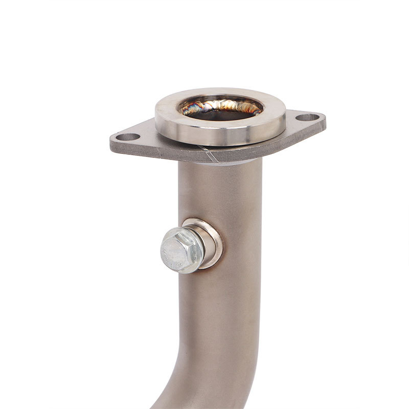 Suitable for motorcycle Sanyang SYM ADXTG400 exhaust pipe modification ADXTG400 titanium alloy front exhaust