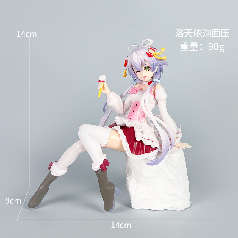 初音未来手办动漫水冰月美少女蕾姆花嫁穹妹二次元公仔模型摆件批|undefined
