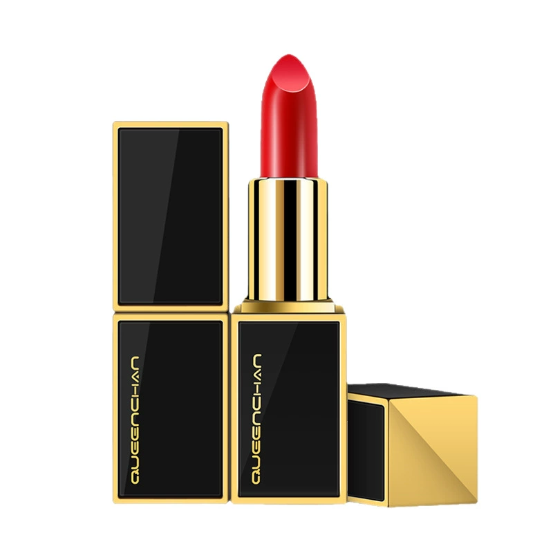 Moisturizing tomato lipstick contains rose, long-term effect, does not fade