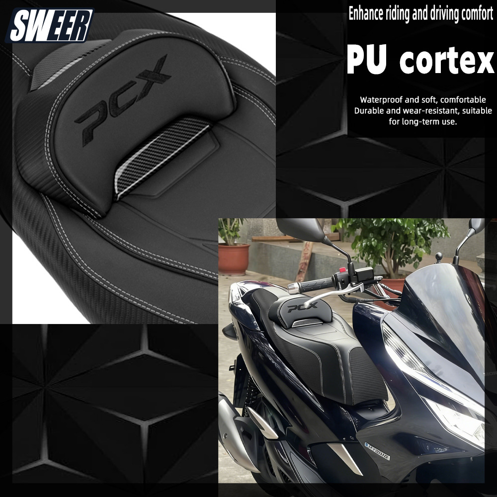 Suitable for 18-20 Honda PCX150 modified seat cushion, 18-20 PCX125 modified seat bag, motorcycle seat bag
